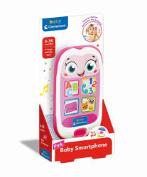 Clementoni Smartphone Roz Interactiv Cu Multe Efecte De Sunet - Clementoni (cl17939)