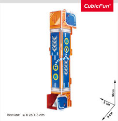 CubicFun - PUZZLE 3D PERISCOP 10 PIESE - CUBIC FUN (CUDS1116h)