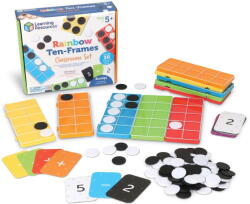 Learning Resources Set Matematic Baza 10 - Curcubeu - Learning Resources (ler6641)