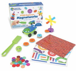 Learning Resources Set Stem Explorers Magnetworks - Minunile Magnetismului - Learning Resources (ler9468)