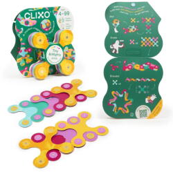 Clixo Clixo® Joc Magnetic De Construit - Tiny & Mighty - Pasari Tropicale (9 Piese) - Clixo (cl-mity-bd-4) Jucarii de constructii magnetice