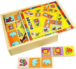 Bigjigs Toys Domino Pentru Copii (bj529) - libelula-vesela