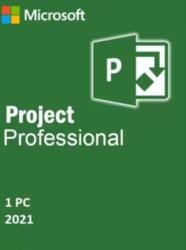 Microsoft Project Professional 2021 - Pc - Official Website - Multilanguage - Worldwide