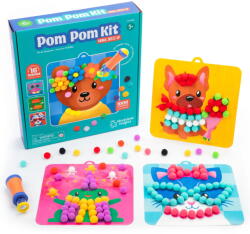 Educational Insights Set Creativ Cu Pompoane - Imbraca Animalutele - Educational Insights (ei-1546)