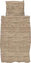 Snurk Lenjerie de pat Twirre Sand 140 x 200 cm cu față de pernă 60 x 70 cm (twsand140) Lenjerie de pat