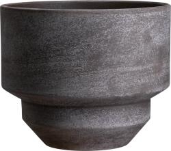Bergs Potter Ghiveci Hoff jos 30 cm, gri (HOG30P)