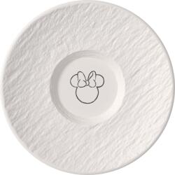 Villeroy & Boch Farfurioară pentru ceașcă de cafea Manufacture Rock Mickey Mouse, alb (10-4720-1310)