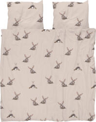 Snurk Lenjerie de pat Bunny Beige 260 x 220 cm cu 2 fețe de pernă 60 x 70 cm (bunb260) Lenjerie de pat