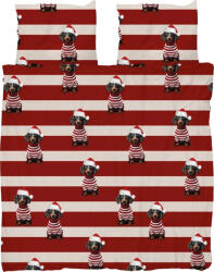 Snurk Lenjerie de pat Pierre Xmas 260 x 220 cm cu 2 fețe de pernă 60 x 70 cm (xmpier260) Lenjerie de pat