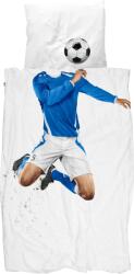 Snurk Lenjerie de pat Soccer Champ Blue 140 x 200 cm cu față de pernă 60 x 70 cm (soc140blue) Lenjerie de pat