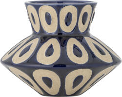 Bloomingville Vază Bashir din gresie 12 cm, albastru (82072687)