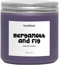 Kosta Boda Lumânare parfumată Mind Bergamotă & Smochină 10, 2 cm (7092575)