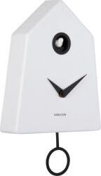 Karlsson Ceas de perete cu cuc Grafico Cuckoo, alb (KA6122WH)