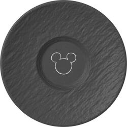 Villeroy & Boch Farfurioară pentru ceașcă de cafea Manufacture Rock Mickey Mouse, negru (10-4719-1310)