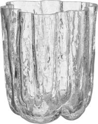 Kosta Boda Vază Crackle Circular 12, 1 cm, transparent (7042425)
