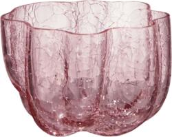 Kosta Boda Vază Crackle 5, 8 cm, roz (7062425)