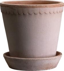 Bergs Potter Ghiveci Helena 30 cm roz cu suport (HR30S)
