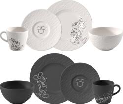 Villeroy & Boch Set pentru mic dejun Manufacture Rock Mickey Mouse, 8 piese (10-4719-9072) Serviciu de masa