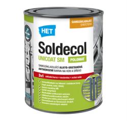 HET Soldecol Unicoat High Build 3: 1 Zománc Sötétzöld 0, 6 L (710380082)