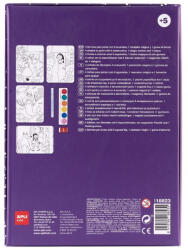 APLI Joc Creativ De Pictura Magic Art, 6 Acuarele, 1 Pensula - Apli (apl18823)