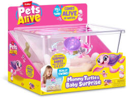 ZURU Pets Alive - Set De Joaca Interactiv, Mama Testoasa Si Puii Sai - Zuru (9560)