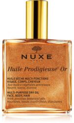 Nuxe Huile Prodigieuse Or ulei uscat multifuncțional cu sclipici pentru față, corp și păr 100 ml