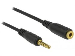 Delock 85700 audio kábel 0, 5 M 3.5mm Fekete (85700)