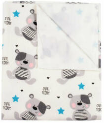 New Baby Scutec Impermeabil din Flanel New Baby 57x47cm Cute Teddy (39475)