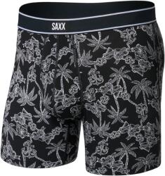 Saxx Daytripper Comfort Boxer Brf Fly boxeralsó XL / fekete/szürke