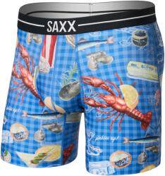 Saxx Volt Breathable Mesh Boxer Brief boxeralsó M / kék