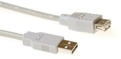 ACT SB2199 USB kábel USB 2.0 1 M USB A Elefántcsontszínű (SB2199)
