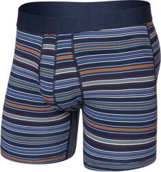 Saxx Droptemp Cooling Cotton Boxer Brief Fly boxeralsó L / kék