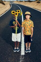 Kenzo Kids Детски памучен къс панталон (K61122.86.108)