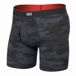 Saxx Multi-Sport Mesh Boxer Brief Fly boxeralsó XL / szürke/fekete