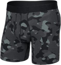 Saxx Droptemp Cooling Cotton Boxer Brief Fly boxeralsó L / terepmintás