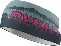 Dynafit Graphic Performance Headband fejpánt kék/rózsaszín
