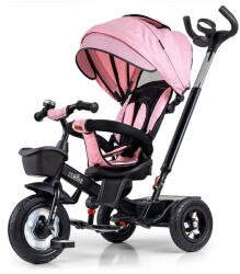 Milly Mally Gyerek háromkerekű bicikli Milly Mally Movi black-pink