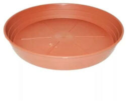  Műanyag alátét kettő csíkkal az oldalán 10 cm terracotta