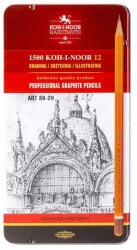 KOH-I-NOOR Art 1502/2 cutie de metal grafitceruza set (7130069000)
