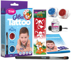 TyToo Plucky Fiús Csillámtetoválás szett (GLOB-TY50178)