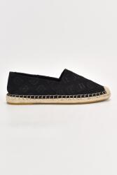 Karl Lagerfeld Karl Lagerfeld, Mintás espadrilles, Fekete, 36 (KL80124A-900-36)