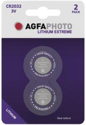AgfaPhoto Gombelem AGFAPHOTO Lithium CR2032 2 darabos APCR2032B2 (APCR2032B2)