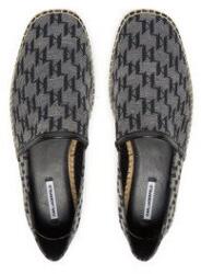 Karl Lagerfeld Férfi Espadrillák, KL70125, Textil, 41 EU, Fekete (0000305073167_41)