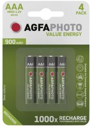 AgfaPhoto Akkumulátor mikro AGFAPHOTO AAA 4x900 mAh AP900B4 (AP900B4)