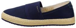 Gant Gant, Raffiaville bebújós vászon espadrille, Tengerészkék, 37 (32568323-G69-37)