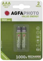 AgfaPhoto Akkumulátor mikro AGFAPHOTO AAA 2x900 mAh AP900B2 (AP900B2)