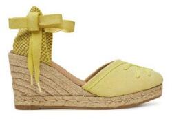 GENUINS Eredeti női espadrillák, G106495, Textil, 40 EU, Sárga (0000304791765_40)