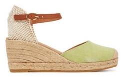 GENUINS Női espadrillák Genuins, G106388, Textil, 38 EU, Zöld (0000304791697_38)
