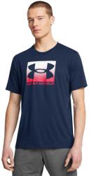 Under Armour Under Armour, Boxed logós bő fazonú póló, Fehér, Tengerészkék, S (1386793-408-S)