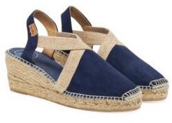 Toni Pons női espadrillák, 305032331, Természetes bőr, 38 EU, Fekete (0000305032331_38)